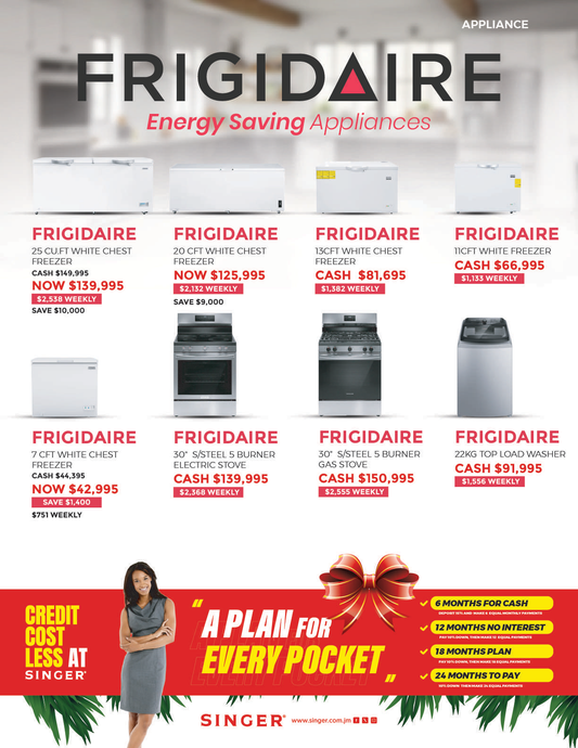 FRIGIDAIRE 7 CFT CHEST FREEZER