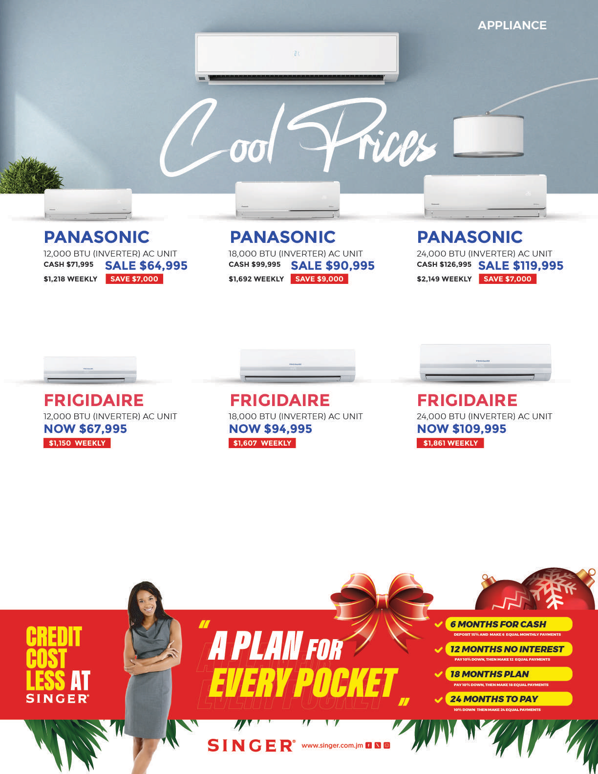 FRIGIDAIRE 12,000 BTU AC