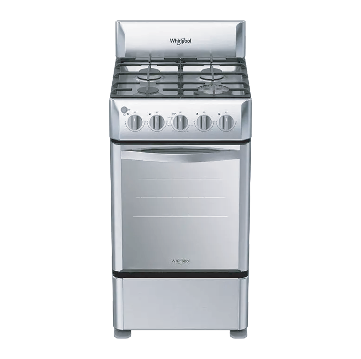 WHIRLPOOL  20" 4 BURNERS/STEEL STOVE