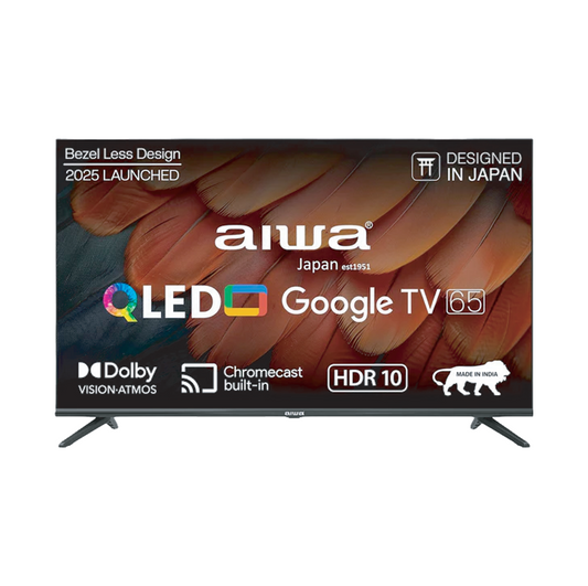 AIWA LED 65" QLED 4K SMART GOOGLE TV