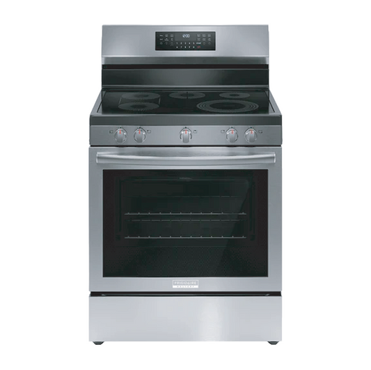FRIGIDAIRE 30" S/STEEL 5 BURNER ELECTRIC STOVE